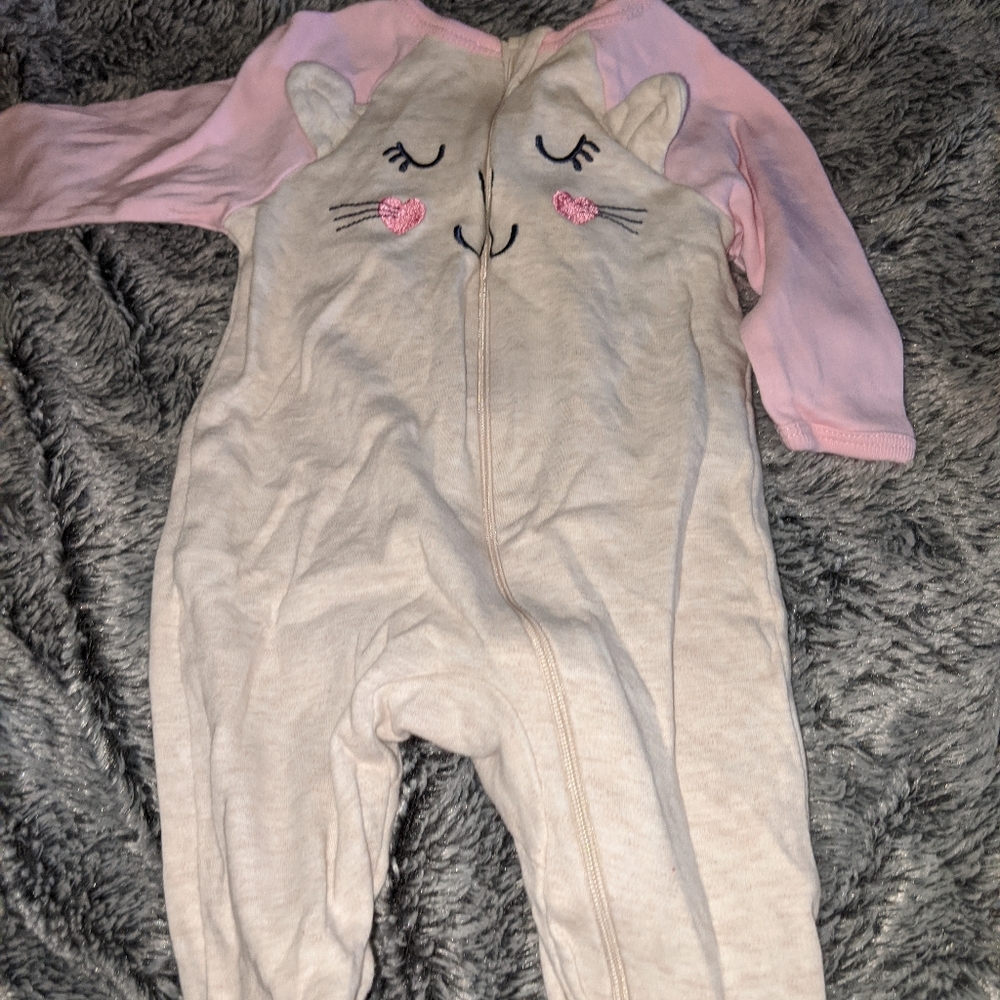 baby girl footies